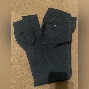 Zyia Denim leggings 14-16 NWOT